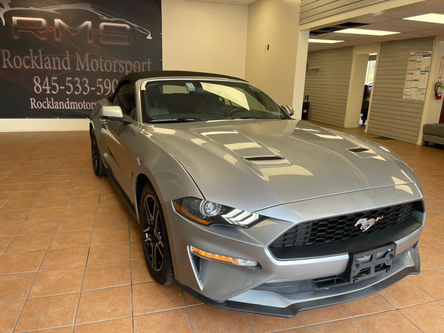 2020 Ford Mustang EcoBoost Premium Convertible, available for sale in Suffern, New York | Rockland Motor Sport. Suffern, New York 2020 Ford Mustang EcoBoost Premium Convertible, available for sale in Suffern, New York | Rockland Motor Sport. Suffern, New York