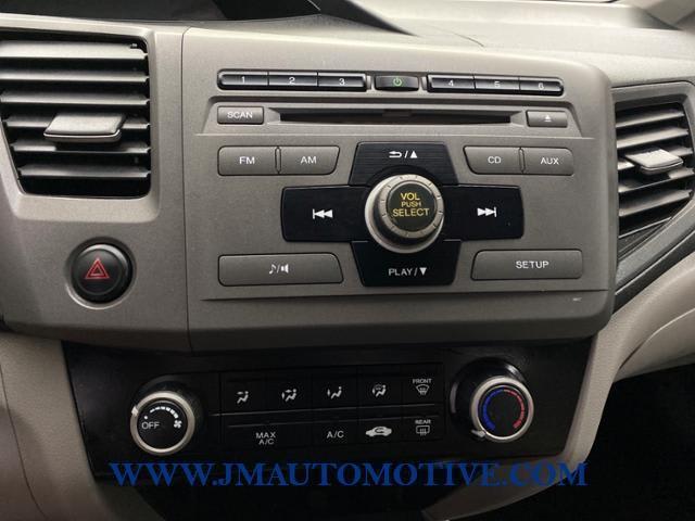 2012 Honda Civic LX, available for sale in Naugatuck, Connecticut | J&M Automotive Sls&Svc LLC. Naugatuck, Connecticut 2012 Honda Civic LX, available for sale in Naugatuck, Connecticut | J&M Automotive Sls&Svc LLC. Naugatuck, Connecticut