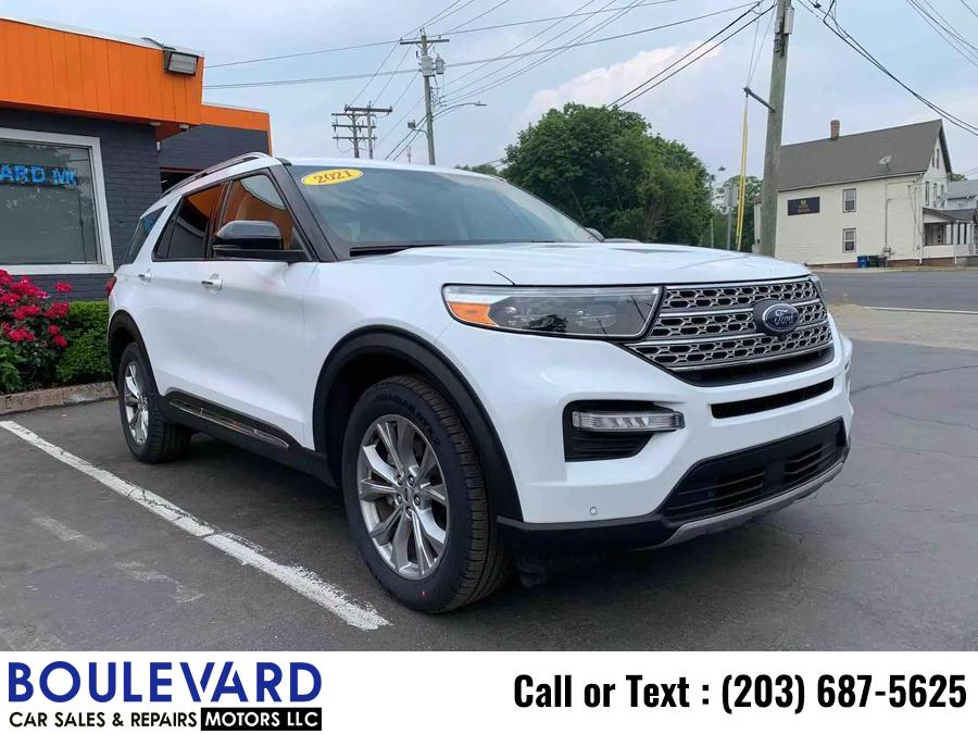 2021 Ford Explorer Limited Sport Utility 4D, available for sale in New Haven, Connecticut | Boulevard Motors LLC. New Haven, Connecticut