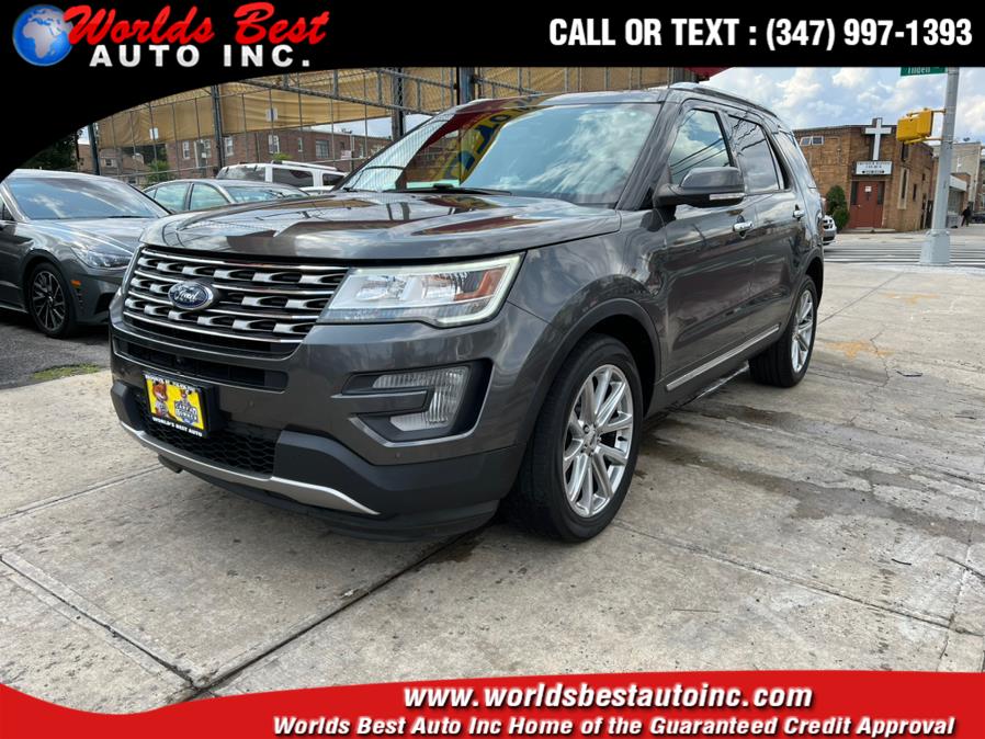 2017 Ford Explorer Limited 4WD, available for sale in Brooklyn, New York | Worlds Best Auto Inc. Brooklyn, New York