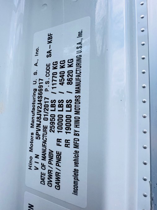2018 HINO 268A 26 FEET DRY BOX + LIFT GATE + NO CDL, available for sale in South Amboy, New Jersey | NJ Truck Spot. South Amboy, New Jersey 2018 HINO 268A 26 FEET DRY BOX + LIFT GATE + NO CDL, available for sale in South Amboy, New Jersey | NJ Truck Spot. South Amboy, New Jersey