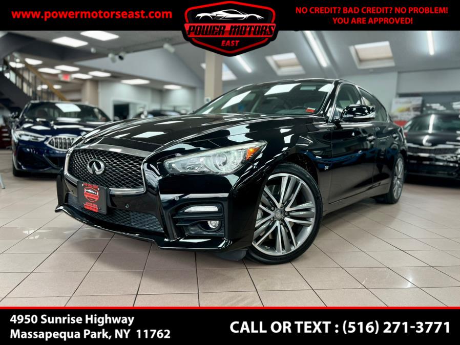 2014 Infiniti Q50 4dr Sdn Sport AWD, available for sale in Massapequa Park, New York | Power Motors East. Massapequa Park, New York