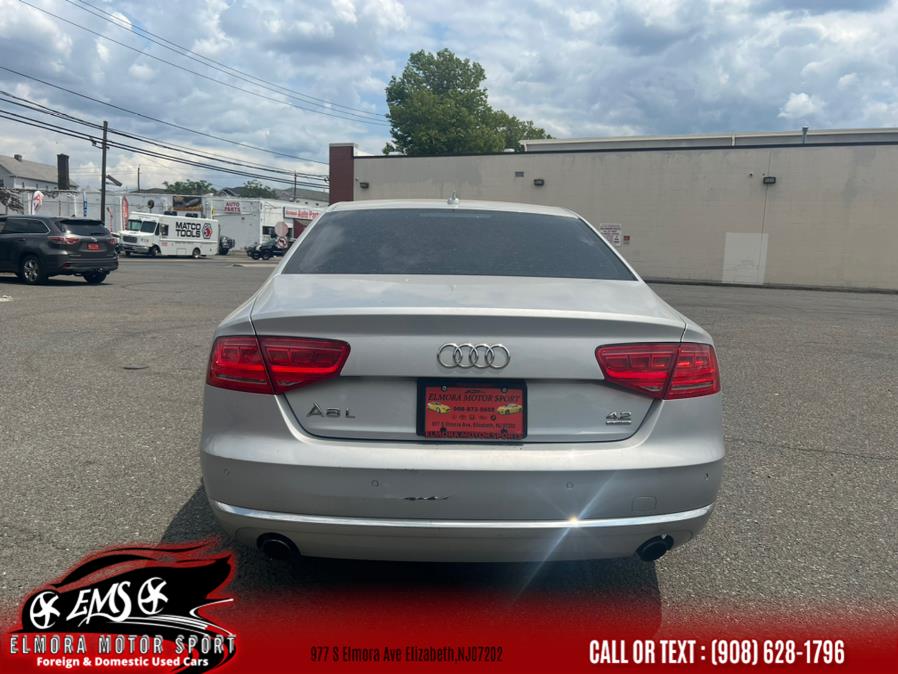 2011 Audi A8 L 4dr Sdn, available for sale in Elizabeth, New Jersey | Elmora Motor Sports. Elizabeth, New Jersey 2011 Audi A8 L 4dr Sdn, available for sale in Elizabeth, New Jersey | Elmora Motor Sports. Elizabeth, New Jersey