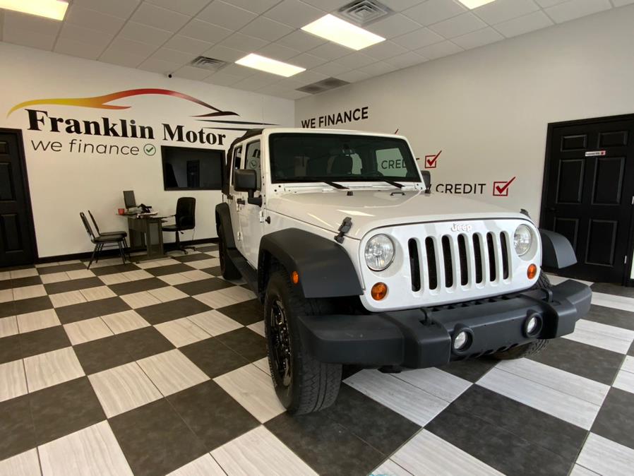 2012 Jeep Wrangler Unlimited 4WD 4dr Sport, available for sale in Hartford, Connecticut | Franklin Motors Auto Sales LLC. Hartford, Connecticut