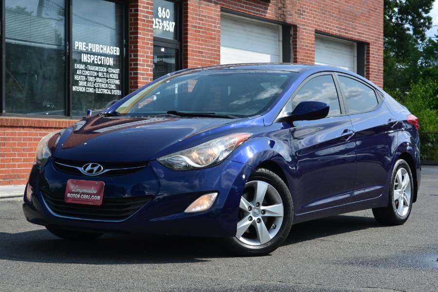 2013 Hyundai Elantra 4dr Sdn Auto GLS (Alabama Plant), available for sale in ENFIELD, Connecticut | Longmeadow Motor Cars. ENFIELD, Connecticut