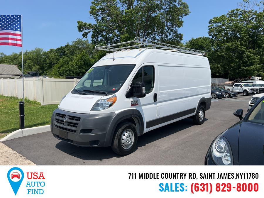 2017 Ram ProMaster Cargo Van 2500 High Roof 159" WB, available for sale in Saint James, New York | USA Auto Find. Saint James, New York 2017 Ram ProMaster Cargo Van 2500 High Roof 159" WB, available for sale in Saint James, New York | USA Auto Find. Saint James, New York