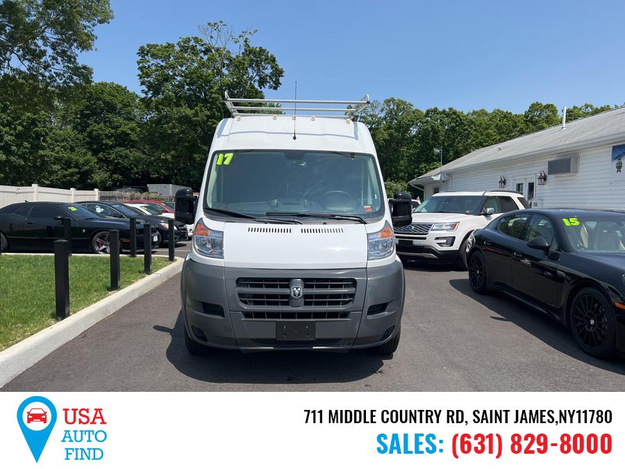 2017 Ram ProMaster Cargo Van 2500 High Roof 159" WB, available for sale in Saint James, New York | USA Auto Find. Saint James, New York 2017 Ram ProMaster Cargo Van 2500 High Roof 159" WB, available for sale in Saint James, New York | USA Auto Find. Saint James, New York