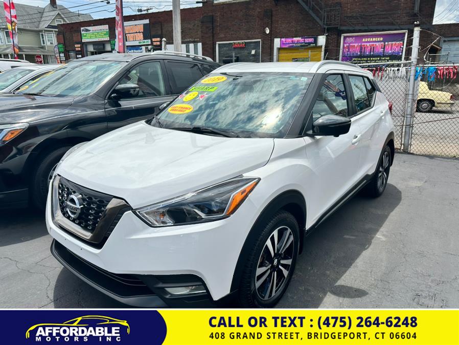 2019 Nissan Kicks SR FWD, available for sale in Bridgeport, Connecticut | Affordable Motors Inc. Bridgeport, Connecticut