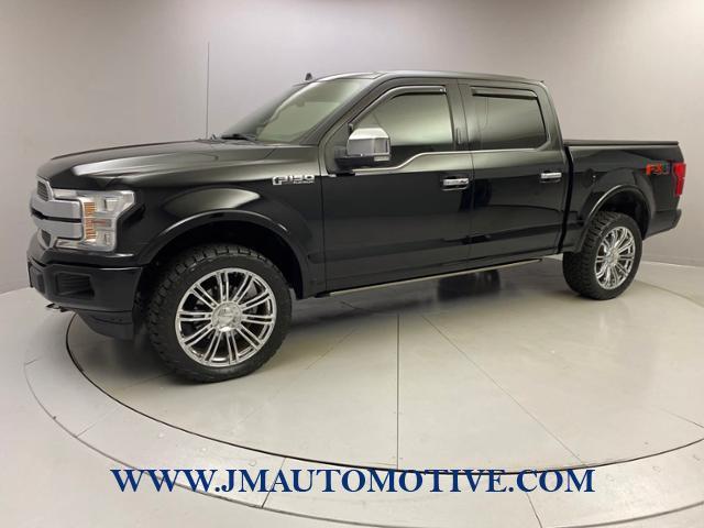 2018 Ford F-150 Platinum 4WD SuperCrew 5.5' Box, available for sale in Naugatuck, Connecticut | J&M Automotive Sls&Svc LLC. Naugatuck, Connecticut
