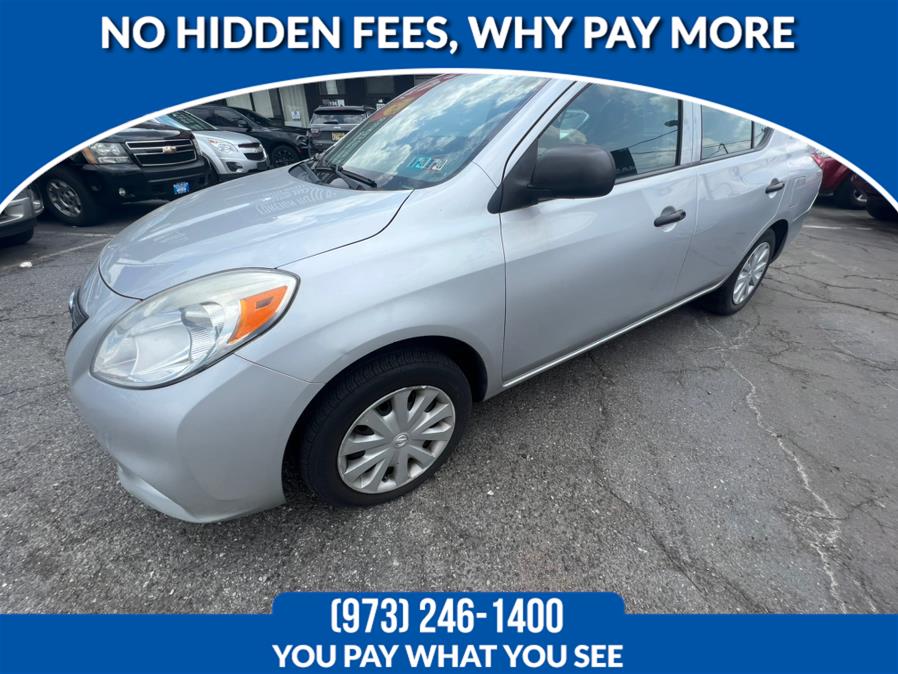 2013 Nissan Versa 4dr Sdn Manual 1.6 S, available for sale in Lodi, New Jersey | Route 46 Auto Sales Inc. Lodi, New Jersey