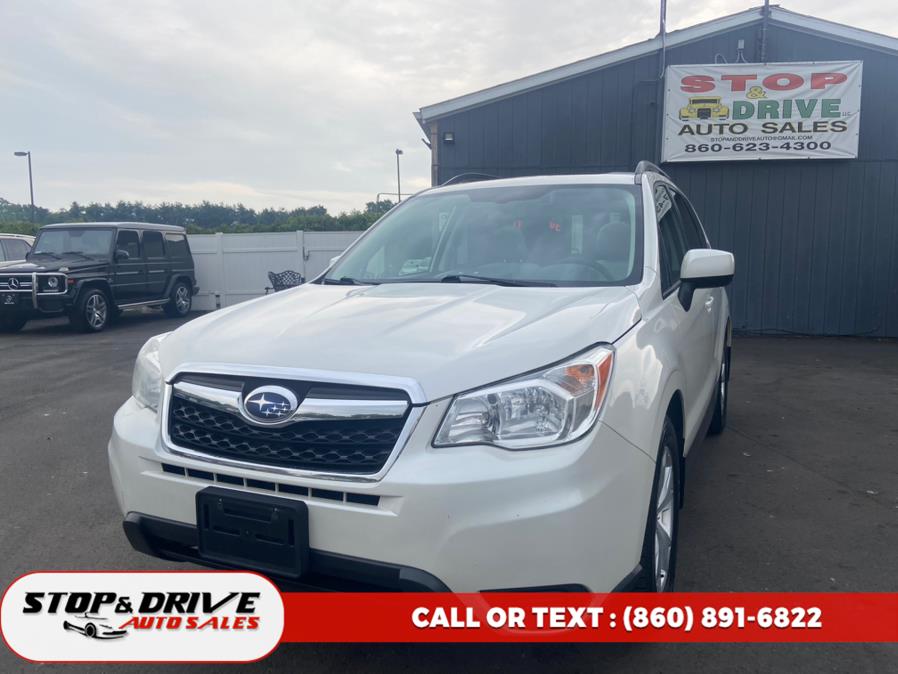 2015 Subaru Forester 4dr CVT 2.5i Premium PZEV, available for sale in East Windsor, Connecticut | Stop & Drive Auto Sales. East Windsor, Connecticut