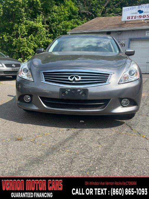 2013 INFINITI G37 Sedan 4dr x AWD, available for sale in Vernon Rockville, Connecticut | Vernon Motor Cars. Vernon Rockville, Connecticut 2013 INFINITI G37 Sedan 4dr x AWD, available for sale in Vernon Rockville, Connecticut | Vernon Motor Cars. Vernon Rockville, Connecticut