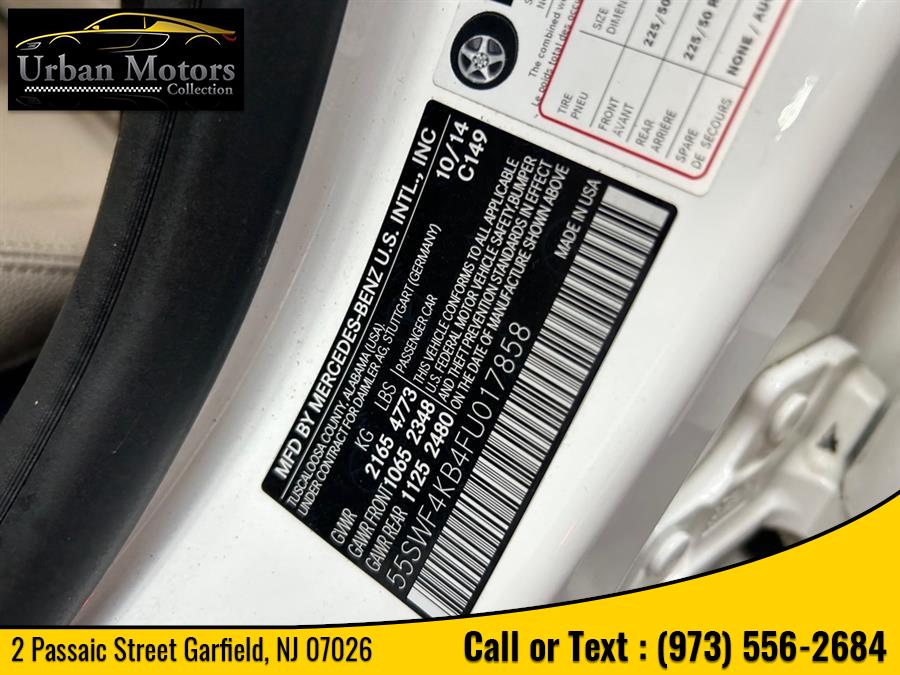 2015 Mercedes-benz C-class C 300 Sport, available for sale in Garfield, New Jersey | Urban Motors Collection. Garfield, New Jersey 2015 Mercedes-benz C-class C 300 Sport, available for sale in Garfield, New Jersey | Urban Motors Collection. Garfield, New Jersey