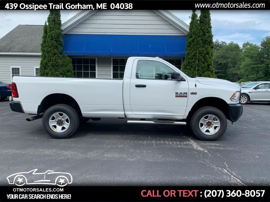 2016 Ram 2500 4WD Reg Cab 140.5" Tradesman, available for sale in Gorham, Maine | Ossipee Trail Motor Sales. Gorham, Maine