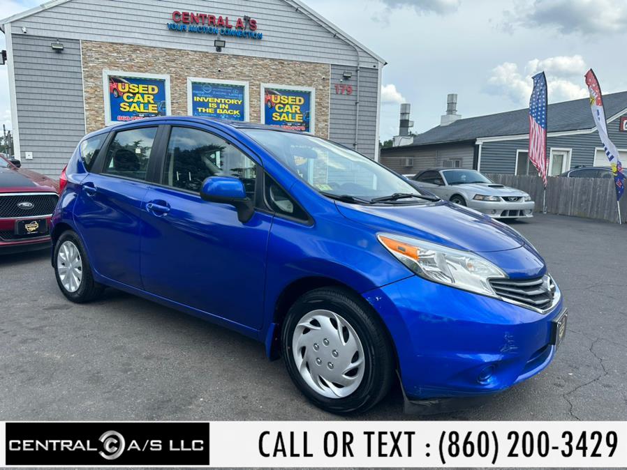 2014 Nissan Versa Note 5dr HB CVT 1.6 S Plus, available for sale in East Windsor, Connecticut | Central A/S LLC. East Windsor, Connecticut 2014 Nissan Versa Note 5dr HB CVT 1.6 S Plus, available for sale in East Windsor, Connecticut | Central A/S LLC. East Windsor, Connecticut