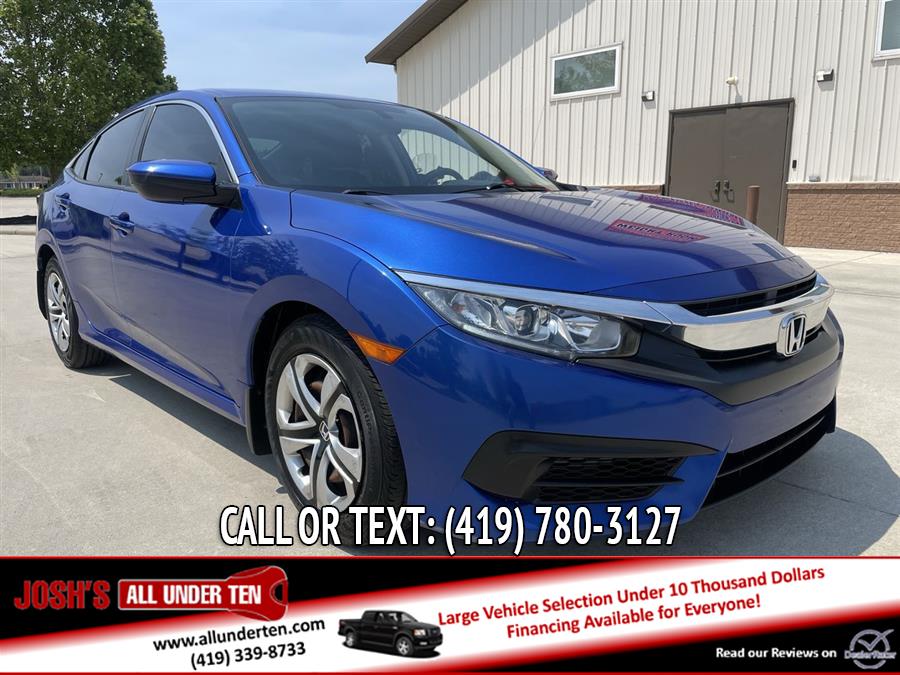 2016 Honda Civic LX, available for sale in Elida, Ohio | Josh's All Under Ten LLC. Elida, Ohio 2016 Honda Civic LX, available for sale in Elida, Ohio | Josh's All Under Ten LLC. Elida, Ohio