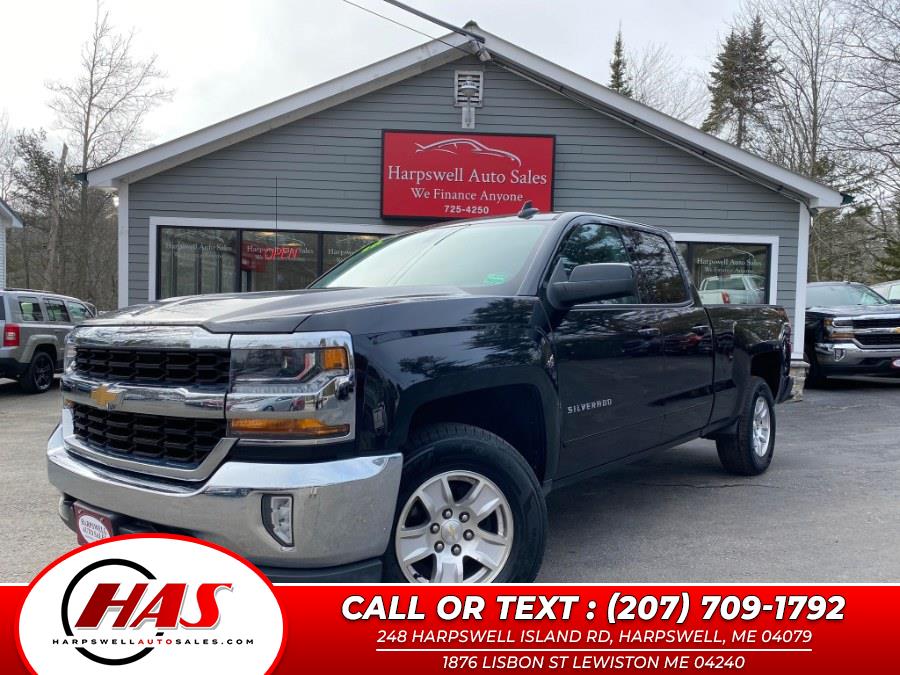 2018 Chevrolet Silverado 1500 4WD Double Cab 143.5" LT w/2LT, available for sale in Harpswell, Maine | Harpswell Auto Sales Inc. Harpswell, Maine