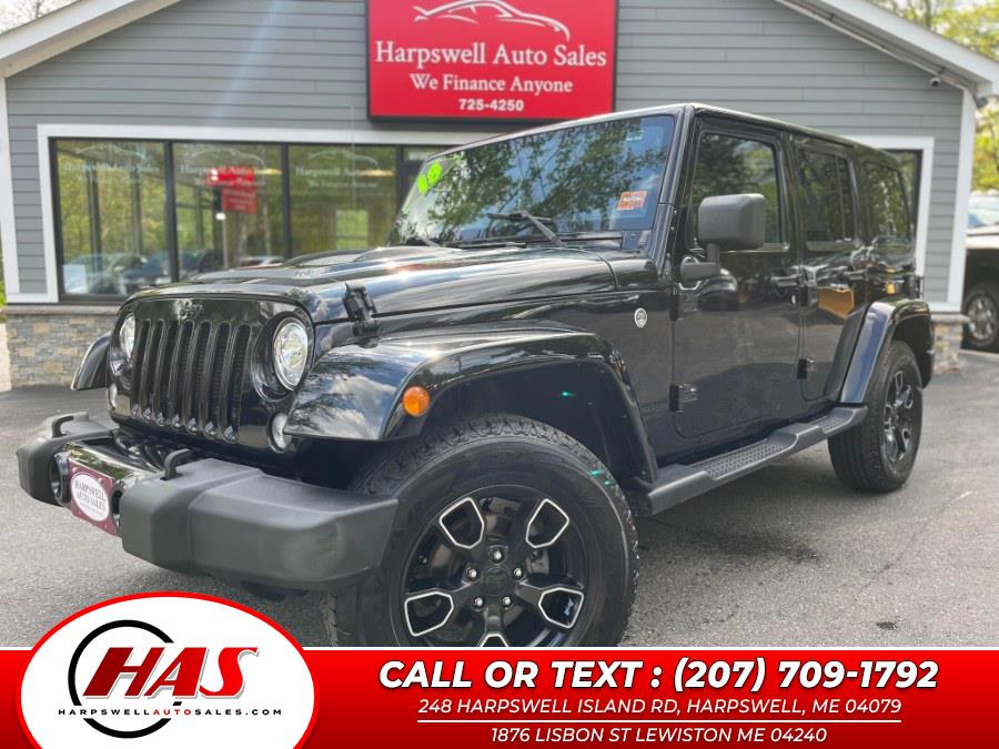 Used Jeep Wrangler JK Unlimited Altitude 4x4 2018 | Harpswell Auto Sales Inc. Harpswell, Maine