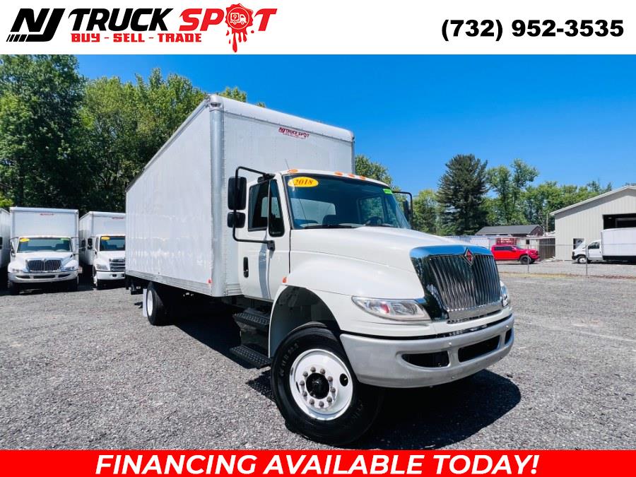 2018 International 4300 26 FEET DRY BOX  + CUMMINS  + LIFT GATE + NO CDL, available for sale in South Amboy, New Jersey | NJ Truck Spot. South Amboy, New Jersey