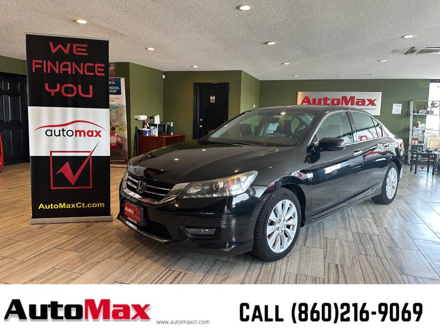2014 Honda Accord Sedan 4dr V6 Auto EX-L, available for sale in West Hartford, Connecticut | AutoMax. West Hartford, Connecticut