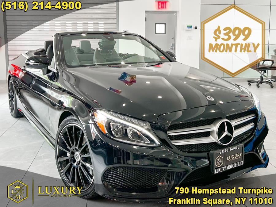 2018 Mercedes-Benz C-Class C 300 Cabriolet, available for sale in Franklin Square, New York | Luxury Motor Club. Franklin Square, New York 2018 Mercedes-Benz C-Class C 300 Cabriolet, available for sale in Franklin Square, New York | Luxury Motor Club. Franklin Square, New York