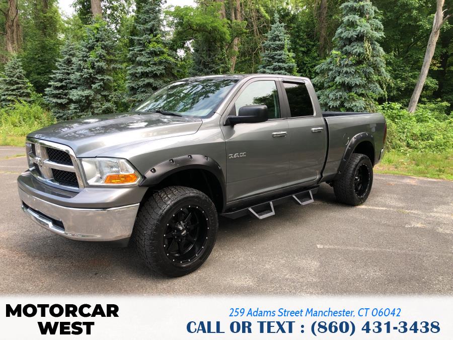 2010 Dodge Ram 1500 4WD Quad Cab 140.5" SLT, available for sale in Manchester, Connecticut | Motorcar West. Manchester, Connecticut 2010 Dodge Ram 1500 4WD Quad Cab 140.5" SLT, available for sale in Manchester, Connecticut | Motorcar West. Manchester, Connecticut