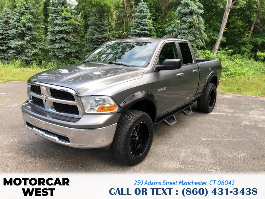 2010 Dodge Ram 1500 4WD Quad Cab 140.5" SLT, available for sale in Manchester, Connecticut | Motorcar West. Manchester, Connecticut 2010 Dodge Ram 1500 4WD Quad Cab 140.5" SLT, available for sale in Manchester, Connecticut | Motorcar West. Manchester, Connecticut