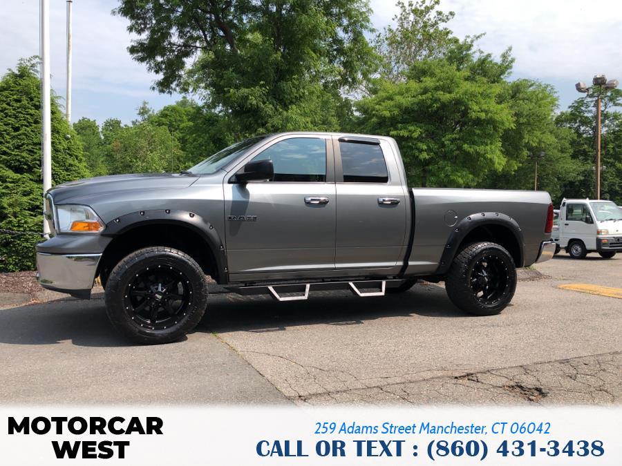 2010 Dodge Ram 1500 4WD Quad Cab 140.5" SLT, available for sale in Manchester, Connecticut | Motorcar West. Manchester, Connecticut 2010 Dodge Ram 1500 4WD Quad Cab 140.5" SLT, available for sale in Manchester, Connecticut | Motorcar West. Manchester, Connecticut