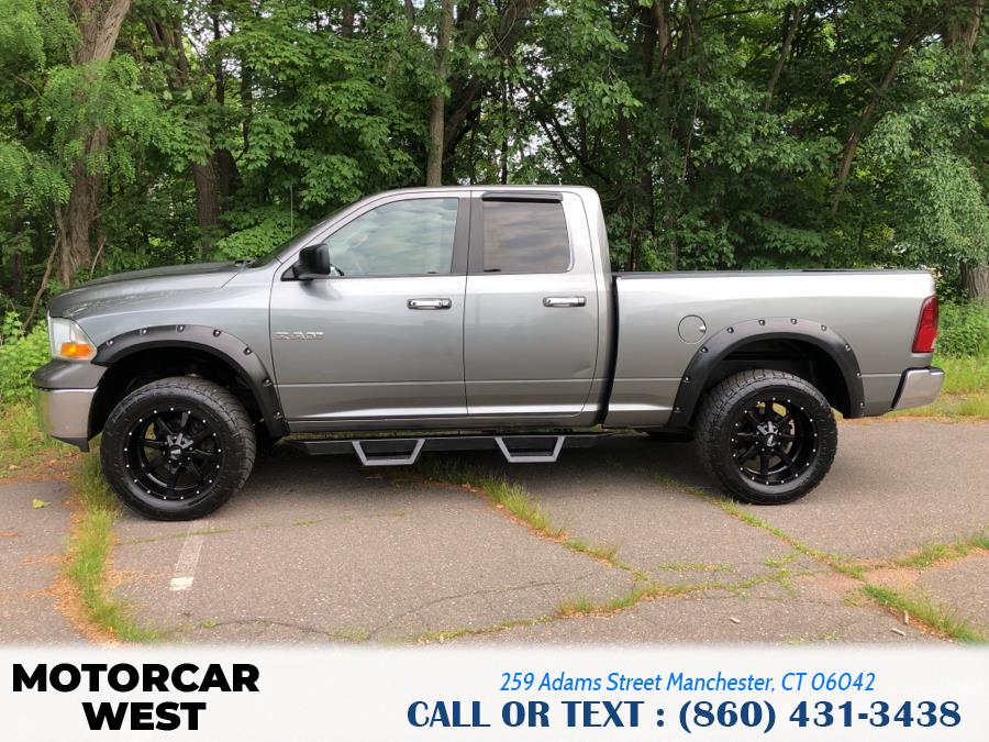 2010 Dodge Ram 1500 4WD Quad Cab 140.5" SLT, available for sale in Manchester, Connecticut | Motorcar West. Manchester, Connecticut 2010 Dodge Ram 1500 4WD Quad Cab 140.5" SLT, available for sale in Manchester, Connecticut | Motorcar West. Manchester, Connecticut