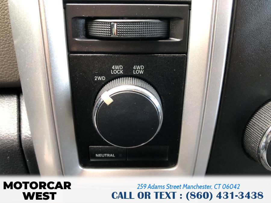 2010 Dodge Ram 1500 4WD Quad Cab 140.5" SLT, available for sale in Manchester, Connecticut | Motorcar West. Manchester, Connecticut 2010 Dodge Ram 1500 4WD Quad Cab 140.5" SLT, available for sale in Manchester, Connecticut | Motorcar West. Manchester, Connecticut
