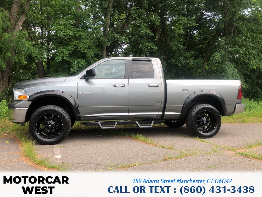 2010 Dodge Ram 1500 4WD Quad Cab 140.5" SLT, available for sale in Manchester, Connecticut | Motorcar West. Manchester, Connecticut 2010 Dodge Ram 1500 4WD Quad Cab 140.5" SLT, available for sale in Manchester, Connecticut | Motorcar West. Manchester, Connecticut