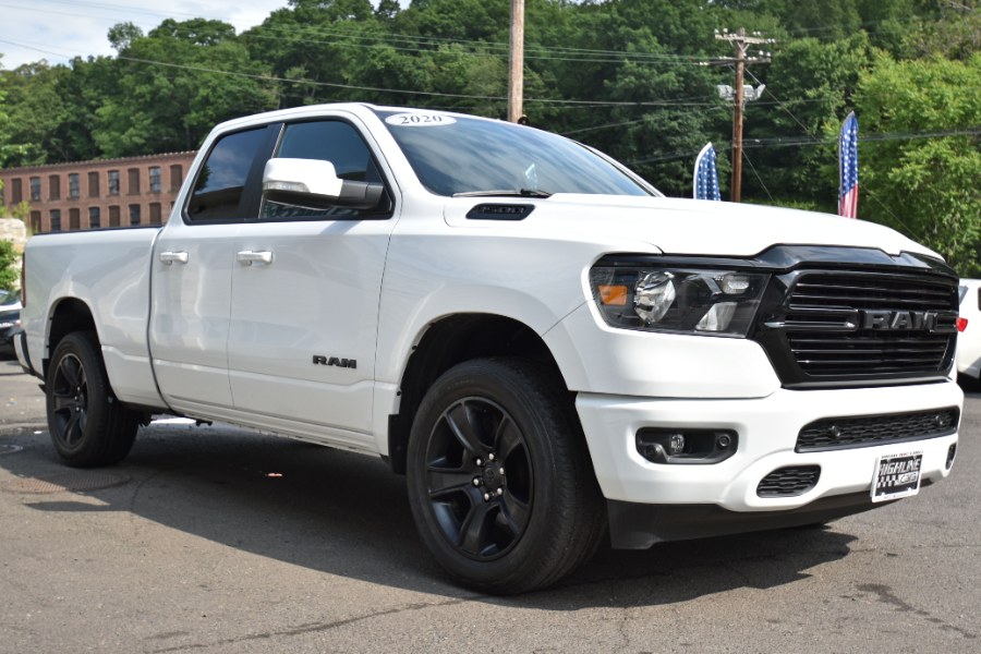 2020 Ram 1500 Big Horn 4x4 Quad Cab 6''4" Box, available for sale in Waterbury, Connecticut | Highline Car Connection. Waterbury, Connecticut 2020 Ram 1500 Big Horn 4x4 Quad Cab 6''4" Box, available for sale in Waterbury, Connecticut | Highline Car Connection. Waterbury, Connecticut