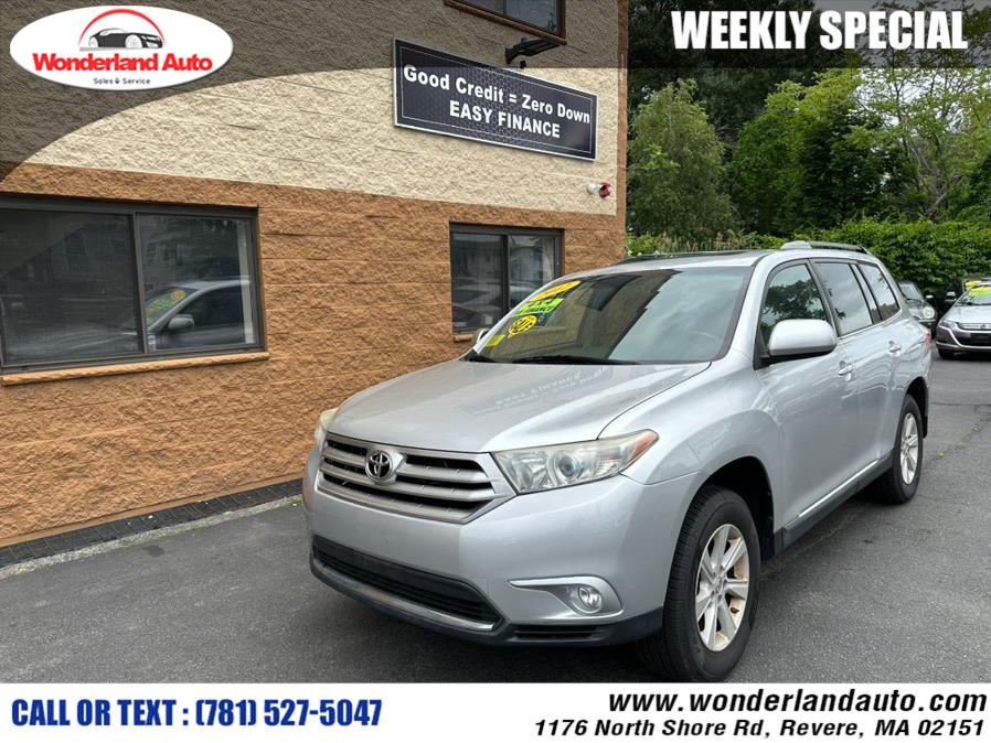 2012 Toyota Highlander 4WD 4dr V6, available for sale in Revere, Massachusetts | Wonderland Auto. Revere, Massachusetts