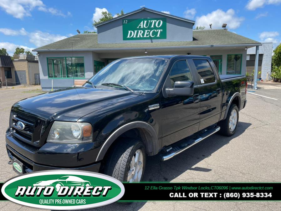 2008 Ford F-150 4WD SuperCrew 139" FX4, available for sale in Windsor Locks, Connecticut | Auto Direct LLC. Windsor Locks, Connecticut 2008 Ford F-150 4WD SuperCrew 139" FX4, available for sale in Windsor Locks, Connecticut | Auto Direct LLC. Windsor Locks, Connecticut