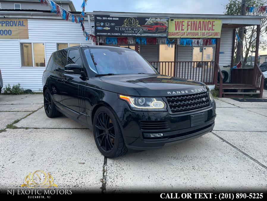 2016 Land Rover Range Rover 4WD 4dr Diesel, available for sale in Elizabeth, New Jersey | NJ Exotic Motors. Elizabeth, New Jersey