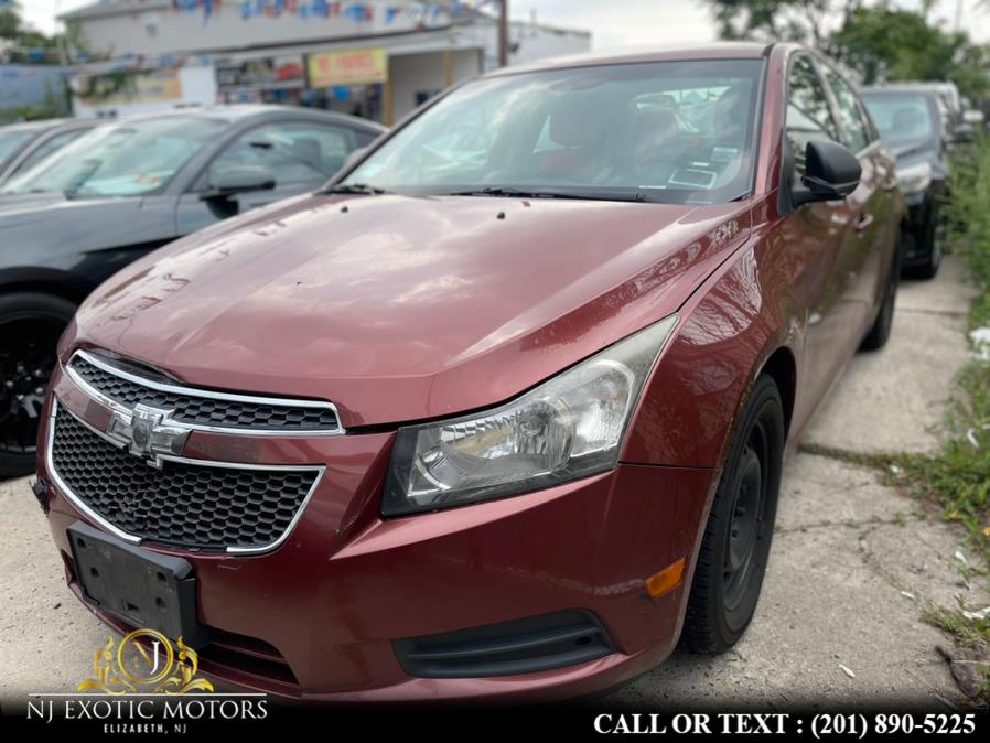 2012 Chevrolet Cruze 4dr Sdn LS, available for sale in Elizabeth, New Jersey | NJ Exotic Motors. Elizabeth, New Jersey 2012 Chevrolet Cruze 4dr Sdn LS, available for sale in Elizabeth, New Jersey | NJ Exotic Motors. Elizabeth, New Jersey