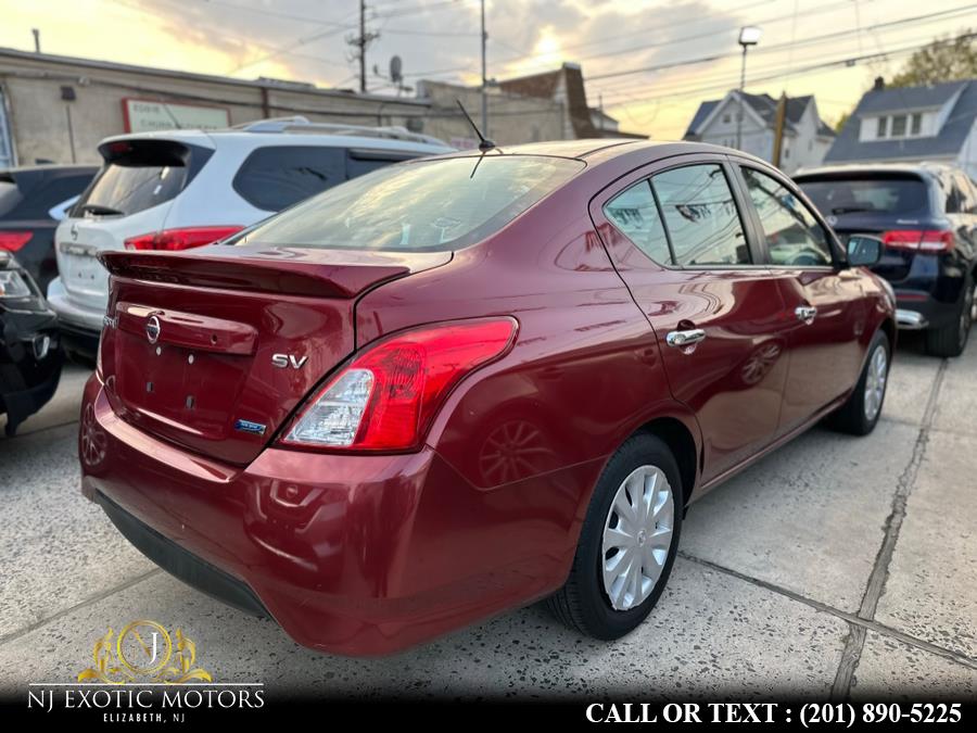 2016 Nissan Versa 4dr Sdn CVT 1.6 SV, available for sale in Elizabeth, New Jersey | NJ Exotic Motors. Elizabeth, New Jersey 2016 Nissan Versa 4dr Sdn CVT 1.6 SV, available for sale in Elizabeth, New Jersey | NJ Exotic Motors. Elizabeth, New Jersey