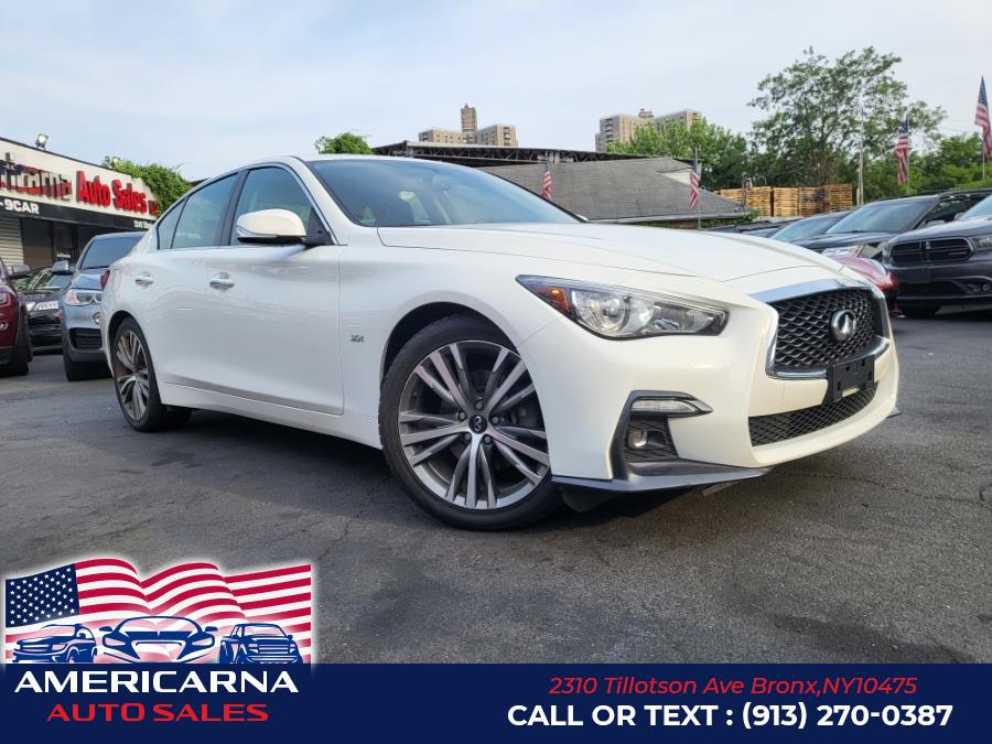 2018 INFINITI Q50 3.0t LUXE AWD, available for sale in Bronx, New York | Americarna Auto Sales LLC. Bronx, New York 2018 INFINITI Q50 3.0t LUXE AWD, available for sale in Bronx, New York | Americarna Auto Sales LLC. Bronx, New York