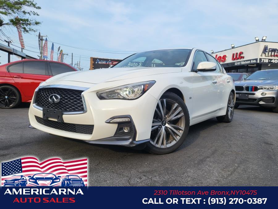 2018 INFINITI Q50 3.0t LUXE AWD, available for sale in Bronx, New York | Americarna Auto Sales LLC. Bronx, New York