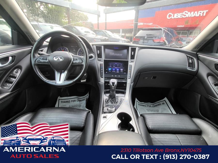 2018 INFINITI Q50 3.0t LUXE AWD, available for sale in Bronx, New York | Americarna Auto Sales LLC. Bronx, New York 2018 INFINITI Q50 3.0t LUXE AWD, available for sale in Bronx, New York | Americarna Auto Sales LLC. Bronx, New York