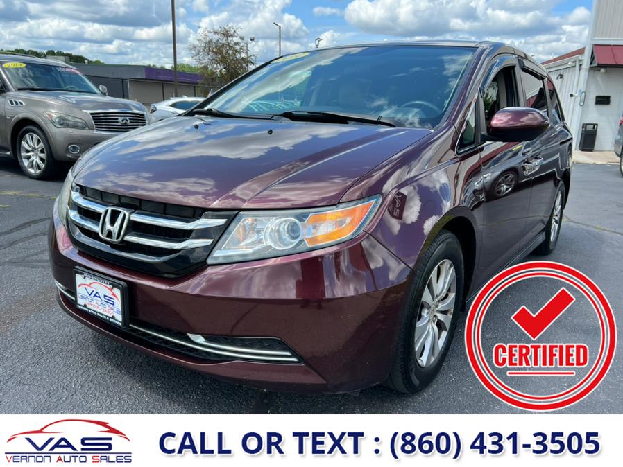 2014 Honda Odyssey 5dr EX, available for sale in Manchester, Connecticut | Vernon Auto Sale & Service. Manchester, Connecticut