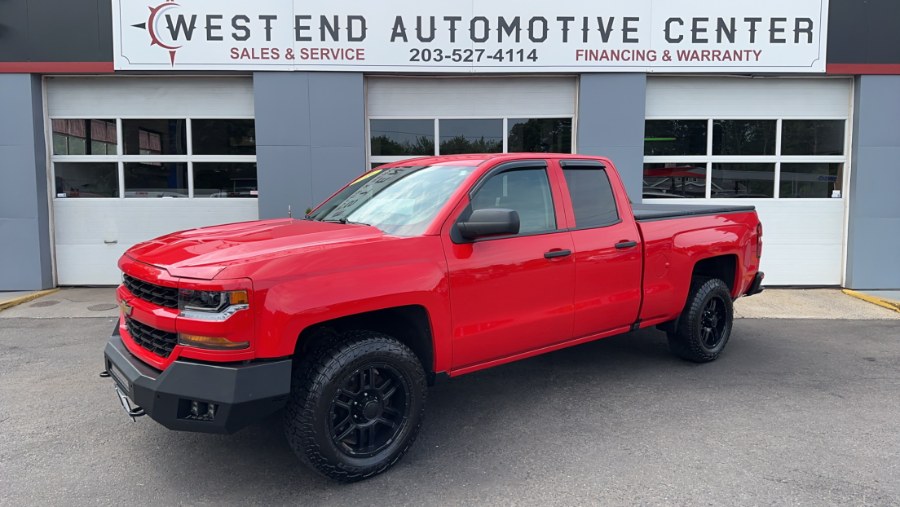 2016 Chevrolet Silverado 1500 4WD Double Cab 143.5" Custom, available for sale in Waterbury, Connecticut | West End Automotive Center. Waterbury, Connecticut