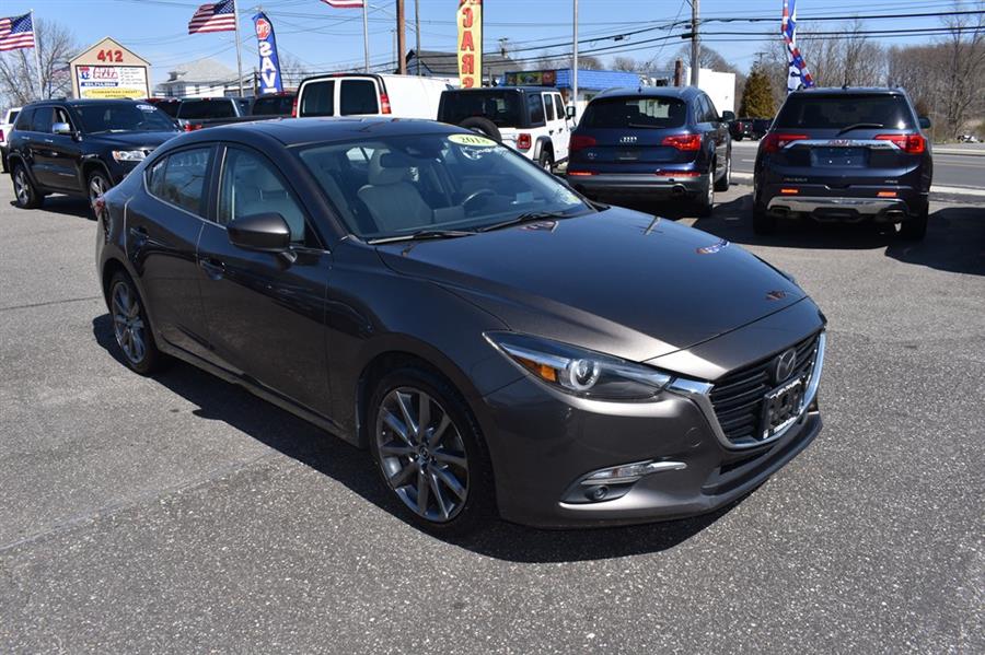 2018 Mazda 3 GRAND TOURING, available for sale in Patchogue, New York | 112 Auto Plaza. Patchogue, New York 2018 Mazda 3 GRAND TOURING, available for sale in Patchogue, New York | 112 Auto Plaza. Patchogue, New York