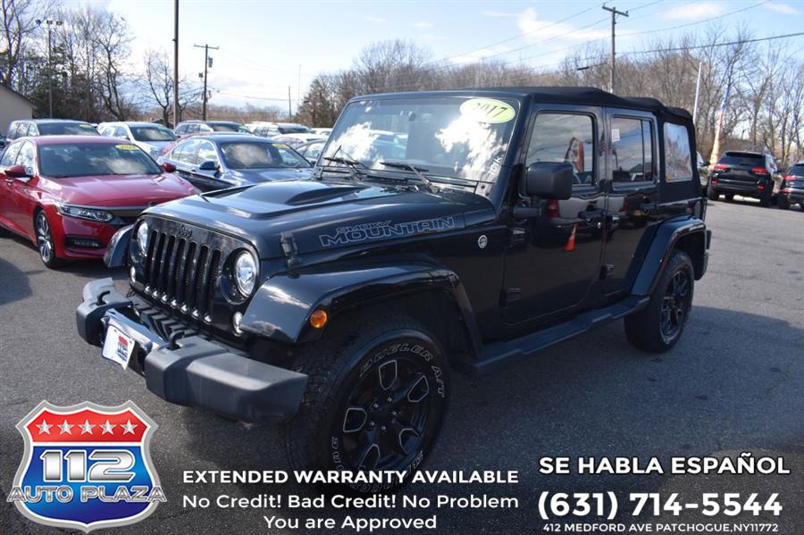 2017 Jeep Wrangler Unlimi SAHARA, available for sale in Patchogue, New York | 112 Auto Plaza. Patchogue, New York