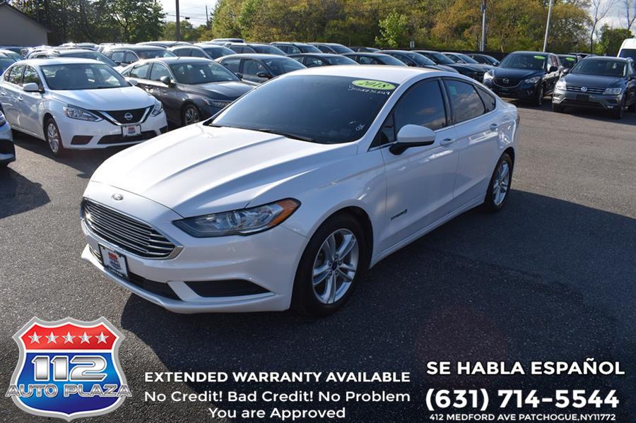 2018 Ford Fusion SE HYBRID, available for sale in Patchogue, New York | 112 Auto Plaza. Patchogue, New York
