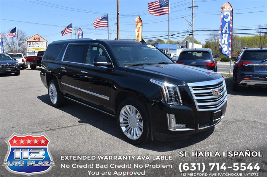 2019 Cadillac Escalade ESV PLATINUM, available for sale in Patchogue, New York | 112 Auto Plaza. Patchogue, New York