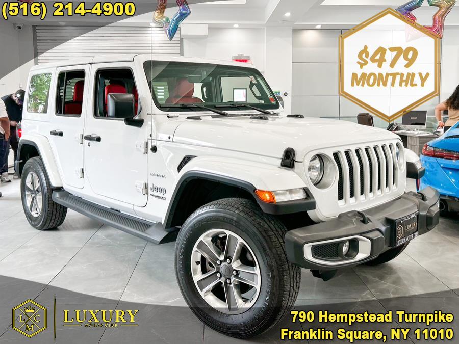2021 Jeep Wrangler Unlimited Sahara Altitude 4x4, available for sale in Franklin Square, New York | Luxury Motor Club. Franklin Square, New York 2021 Jeep Wrangler Unlimited Sahara Altitude 4x4, available for sale in Franklin Square, New York | Luxury Motor Club. Franklin Square, New York