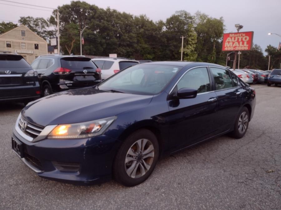 Used 2015 Honda Accord Sedan in Chicopee, Massachusetts | Matts Auto Mall LLC. Chicopee, Massachusetts