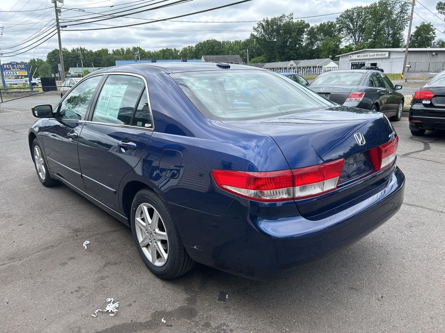 2004 Honda Accord Sdn EX Auto V6 w/Leather/XM, available for sale in South Windsor , Connecticut | Ful-line Auto LLC. South Windsor , Connecticut 2004 Honda Accord Sdn EX Auto V6 w/Leather/XM, available for sale in South Windsor , Connecticut | Ful-line Auto LLC. South Windsor , Connecticut