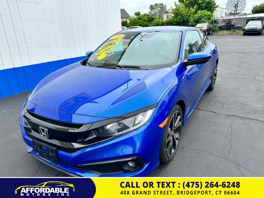 2019 Honda Civic Coupe Sport CVT, available for sale in Bridgeport, Connecticut | Affordable Motors Inc. Bridgeport, Connecticut 2019 Honda Civic Coupe Sport CVT, available for sale in Bridgeport, Connecticut | Affordable Motors Inc. Bridgeport, Connecticut